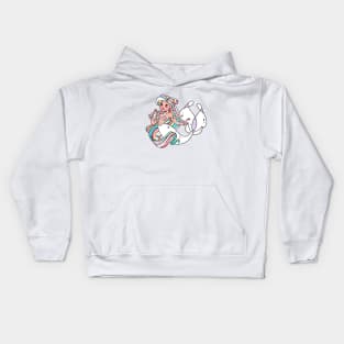 July Mermaid Kids Hoodie